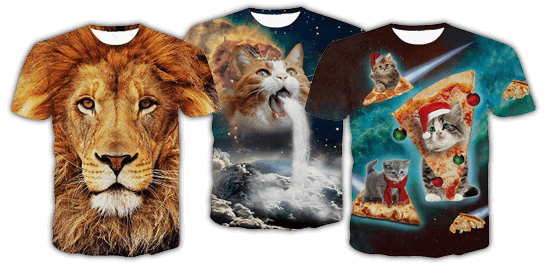 SUBLIMATED T-SHIRTS ARE AFFORDABLE!